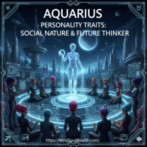 Aquarius Personality Traits: Social Nature &  Future Thinker