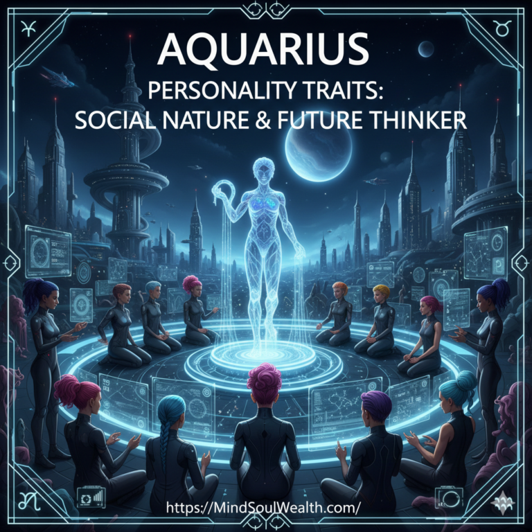 Aquarius Personality Traits: Social Nature & Future Thinker ♒