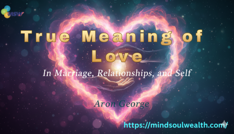 True Meaning of Love: In Marriage, Relationships, and Self