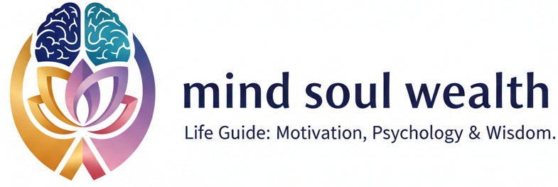 mind soul wealth logo - Life Guide for Motivation, Psychology, and Wisdom